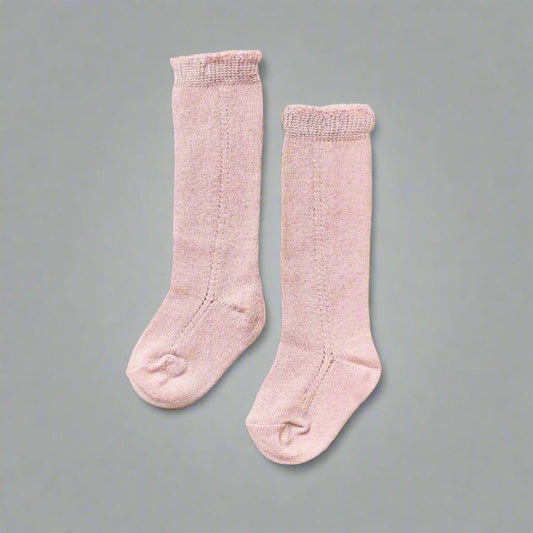 LLB Eyelet Knee High Socks (2 pairs in each order)