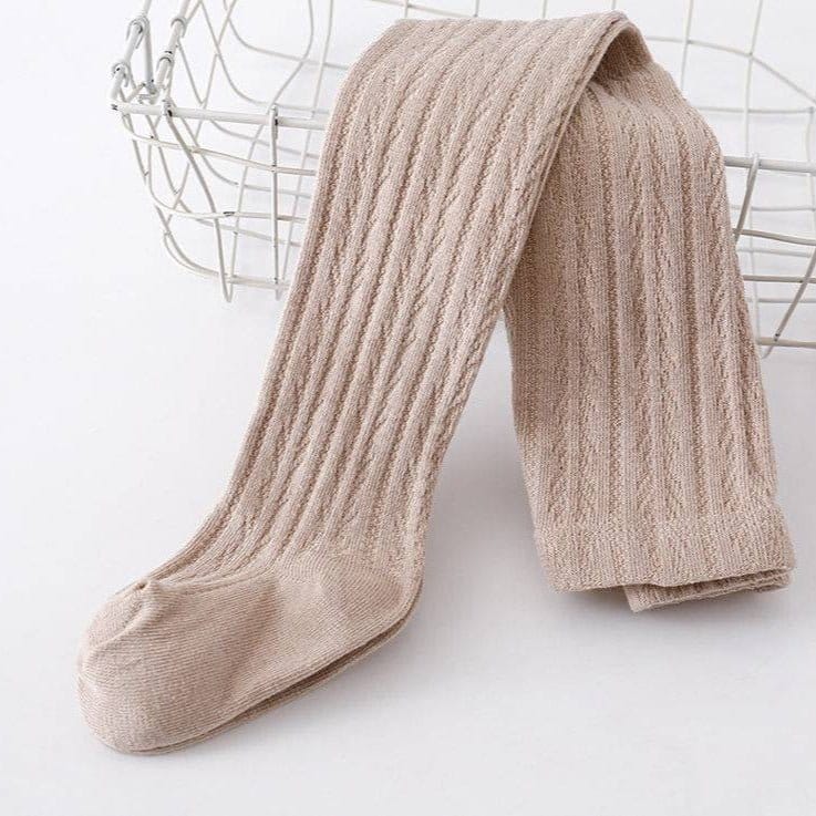 Little Love Bug Cable Knit Tights