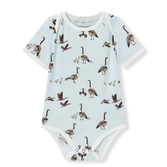 Goose Luxe Stretch Short Sleeve One Piece
