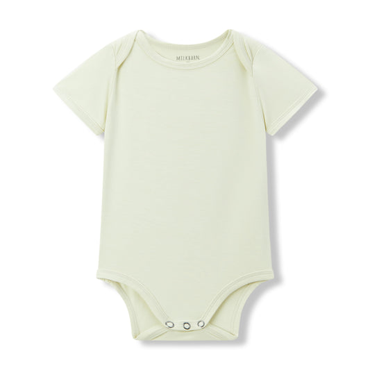 Aloe Luxe Solid Short Sleeve One Piece