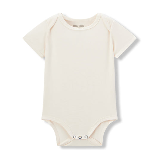 Salt Luxe Solid Short Sleeve One Piece