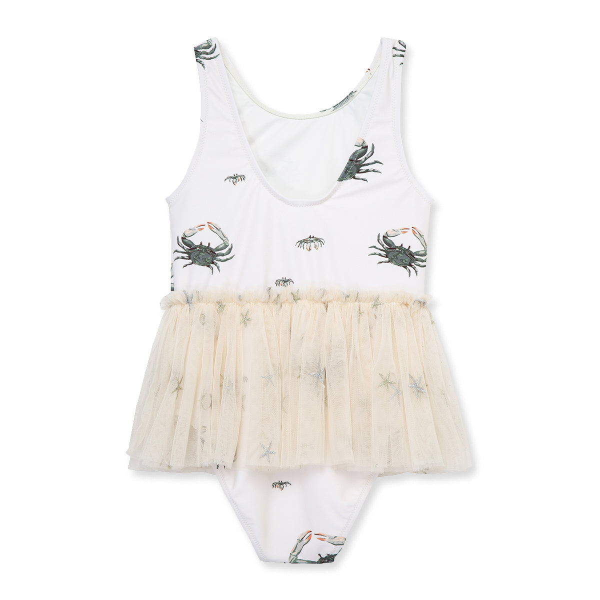 Coastal Crab Ballet Skirt Swimsuit