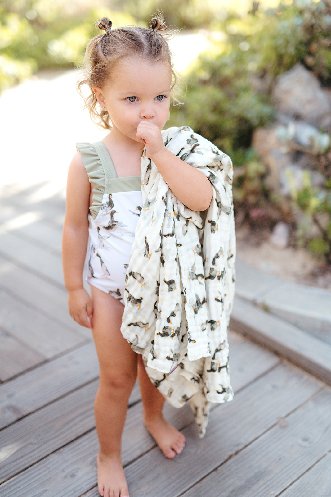 Island Leaf Beach & Swim Towel