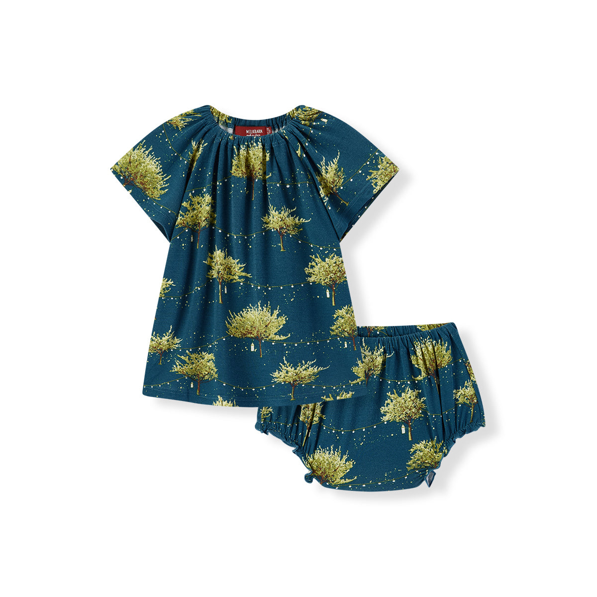 Firefly Bamboo Dress & Bloomer Set