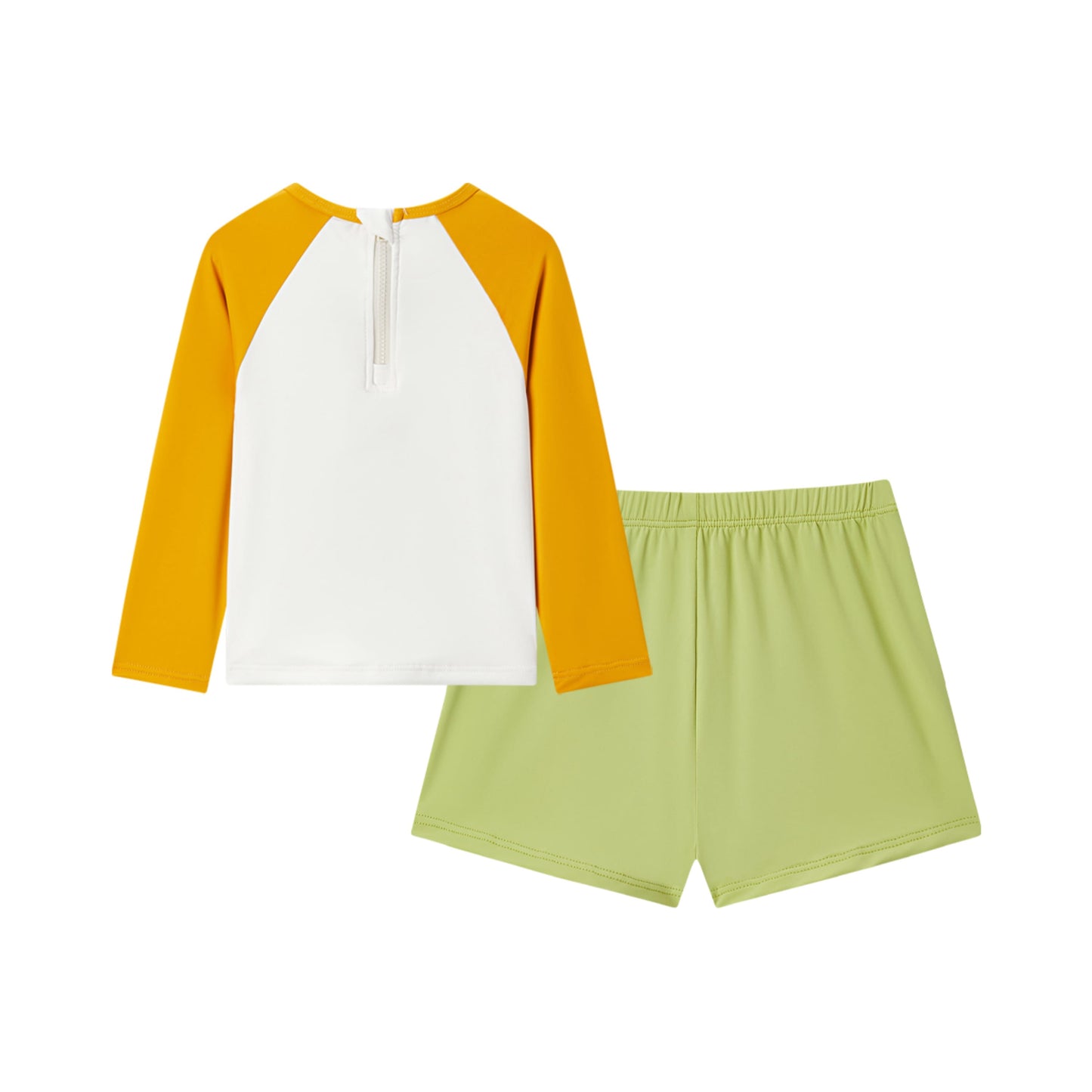 Island Toucan Long Sleeve Shirt & Trunks Swim Set