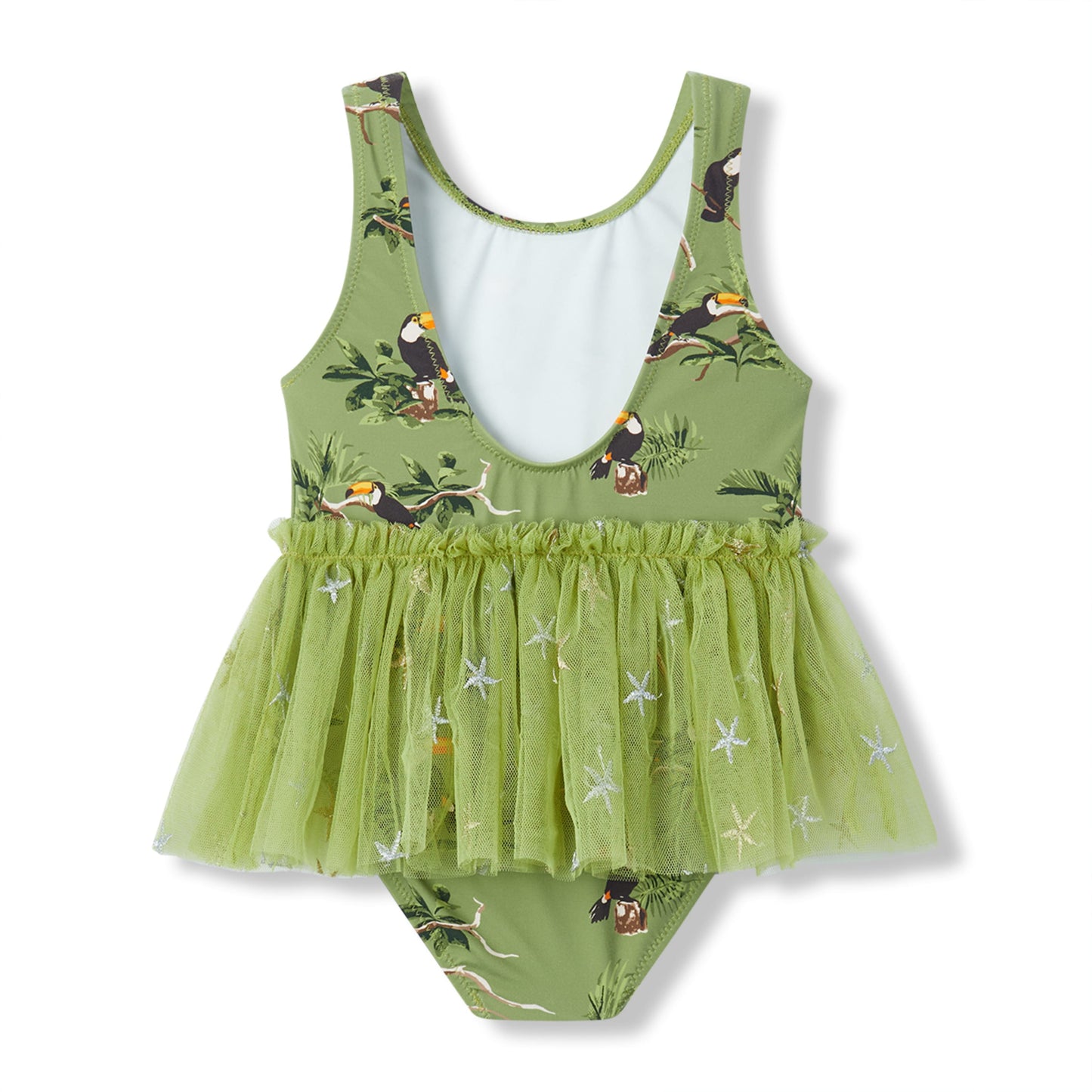 Toucan Ballet Skirt Swimsuit
