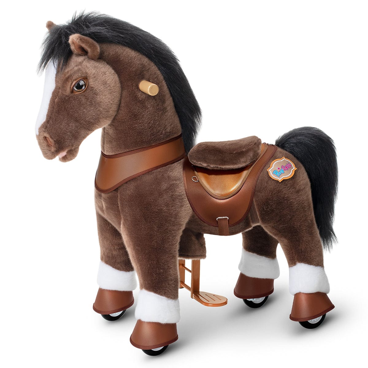 Model Y® Horse Ride-On Toy Age 3–4 – Chocolate Brown
