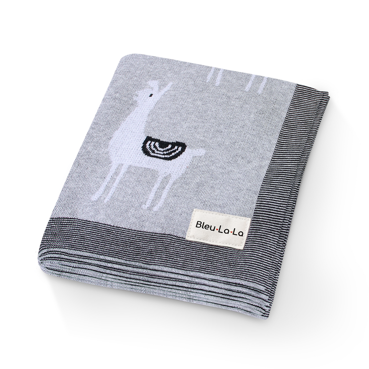 Whimsy Collection - Luxury 100% Cotton Knit Swaddle Baby Blanket