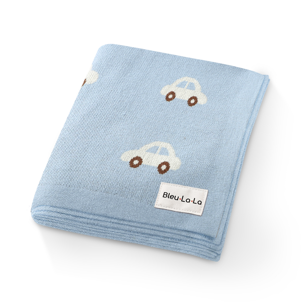 Whimsy Collection - Luxury 100% Cotton Knit Swaddle Baby Blanket