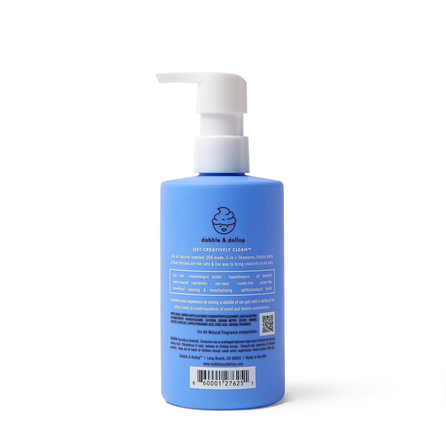 Blueberry Bubble Bath, Body Wash & Shampoo