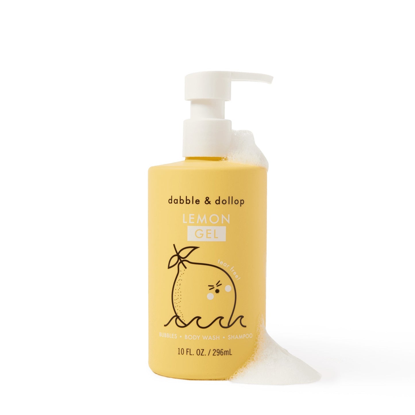Lemon Bubble Bath, Body Wash & Shampoo