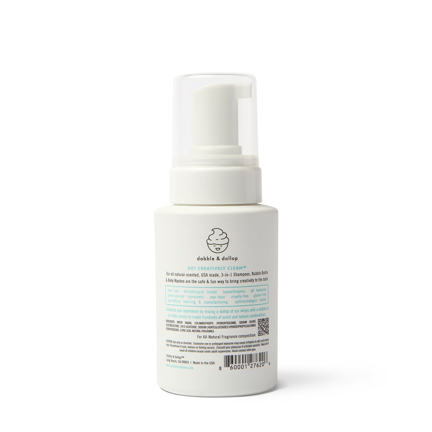 Vanilla Foaming Bubble Bath, Body Wash & Shampoo