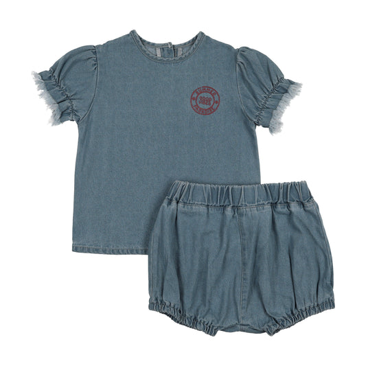 Denim Girl Set
