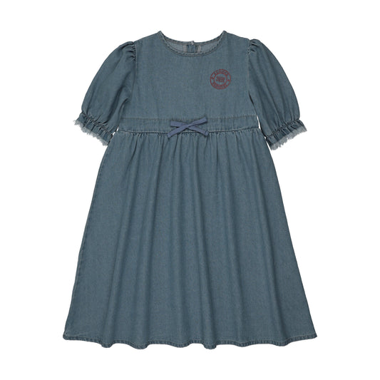 Denim 3/4 Sleeve Dress
