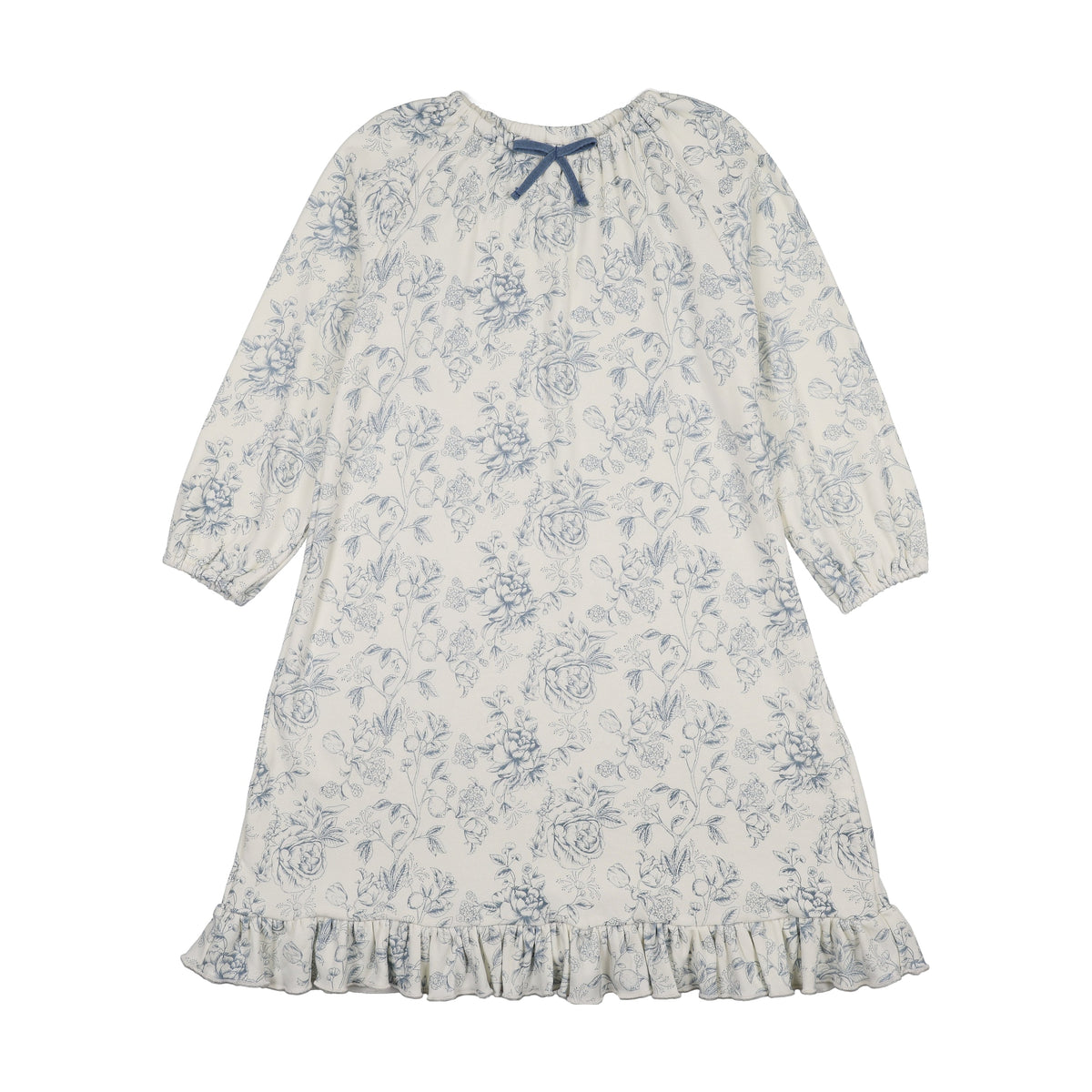 Toile Nightgown- Blue