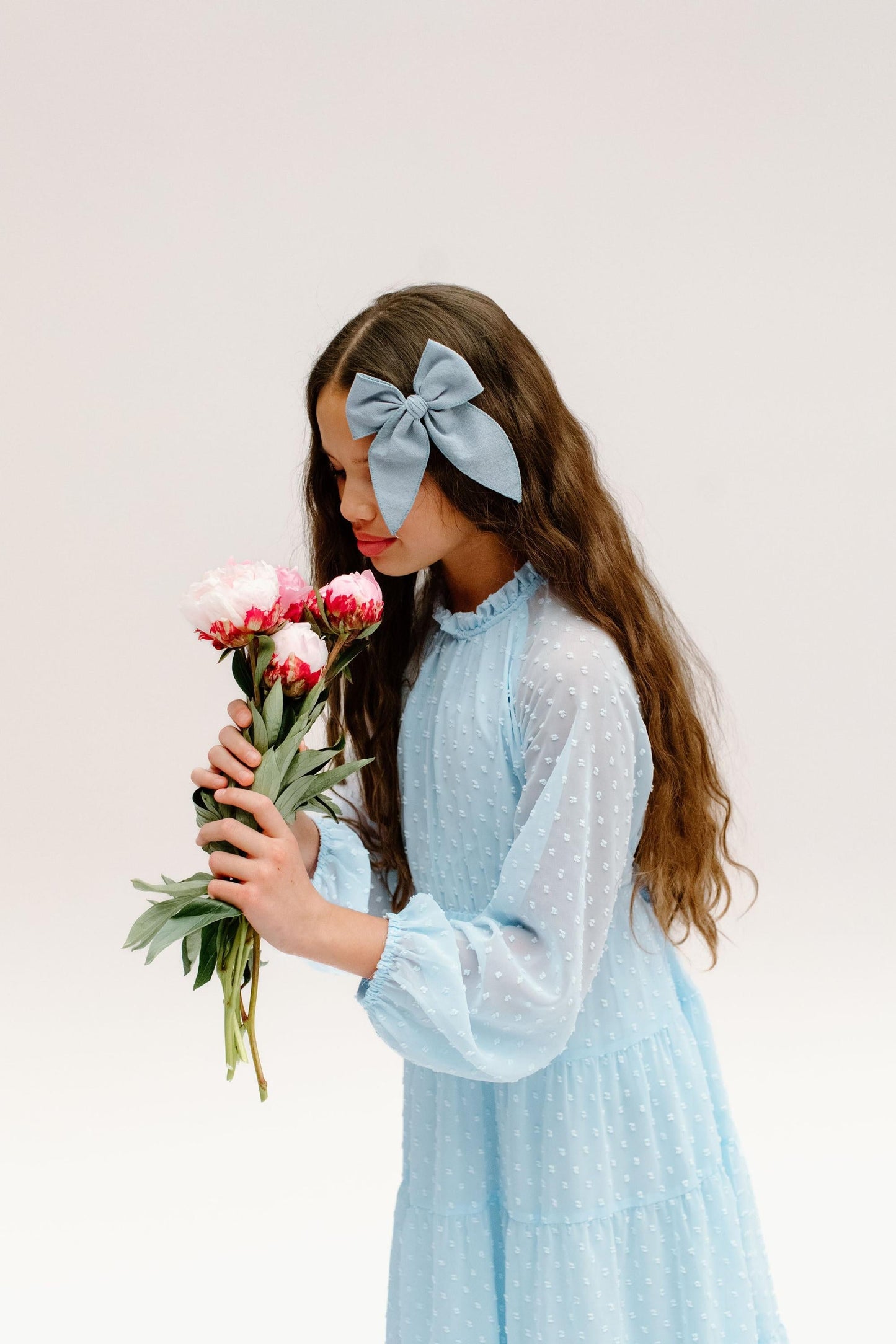 Powder Blue - Darling Hair Bow