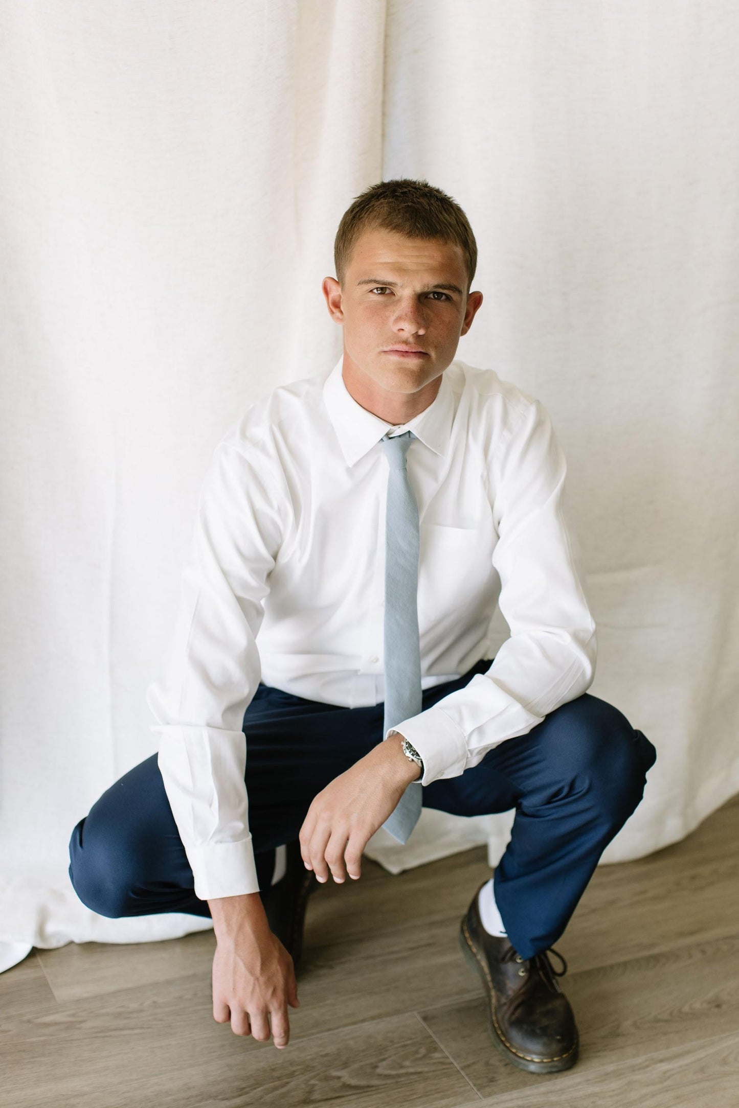 Powder Blue - Men's Tie