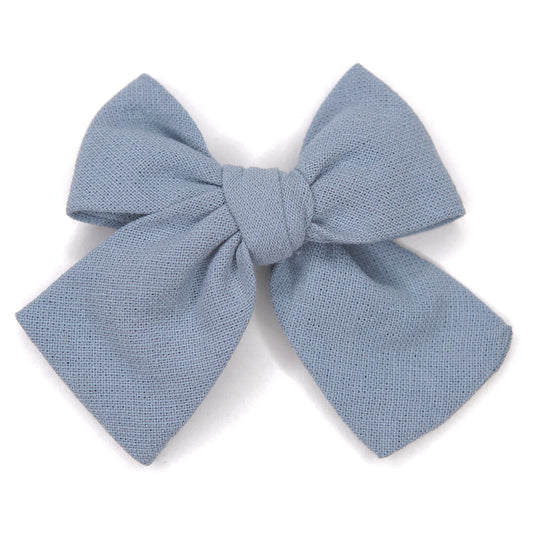 Powder Blue - Petite Hair Bow
