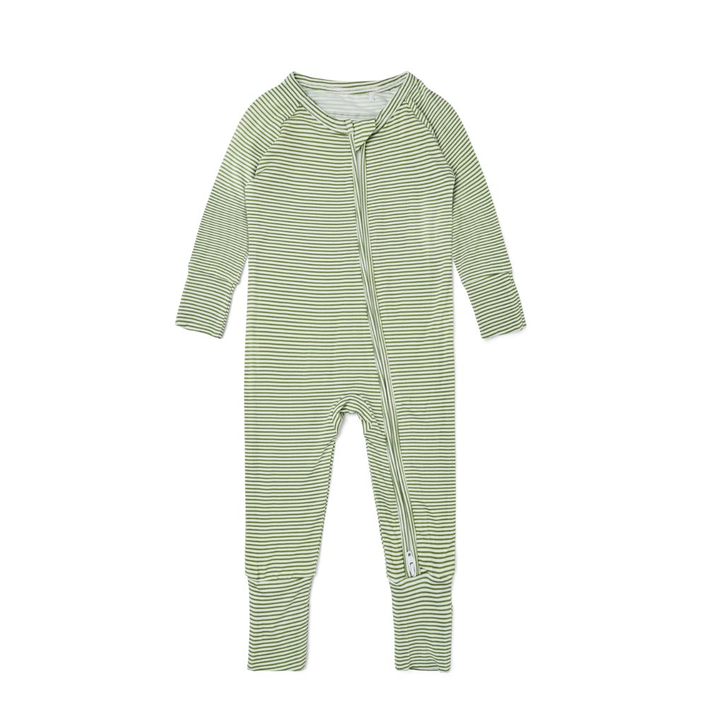 Evergreen Stripe Bamboo Sleeper