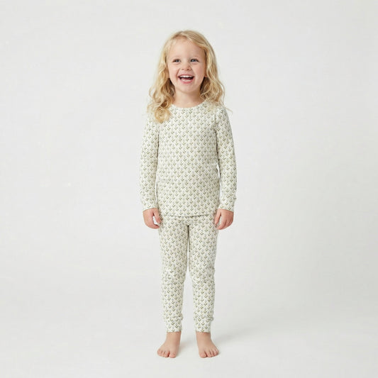Lavender Lane Long Sleeve & Pants Kids Pajamas