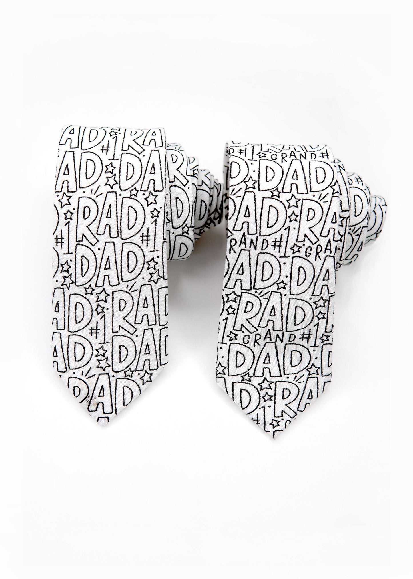Rad Dad Coloring Tie  *markers sold separately