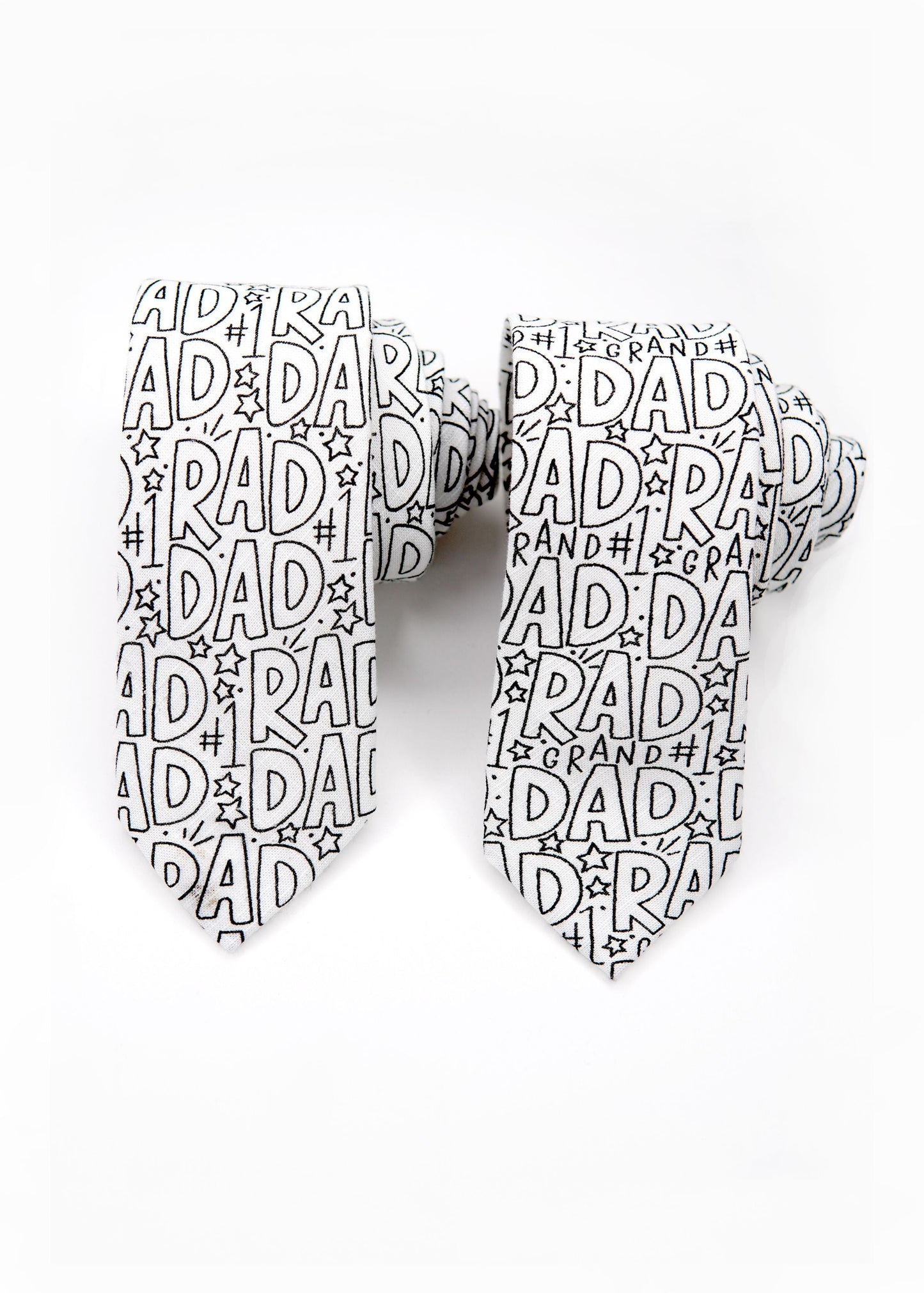 Rad GRAND Dad Coloring Tie  *markers sold separately