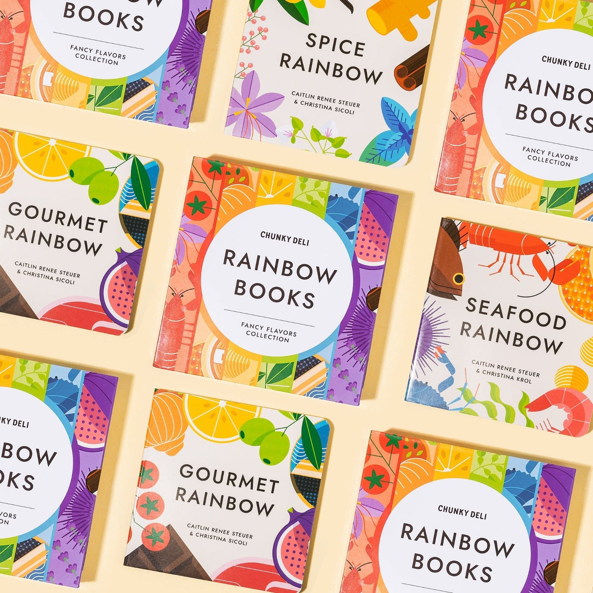 Seafood Rainbow Board Book