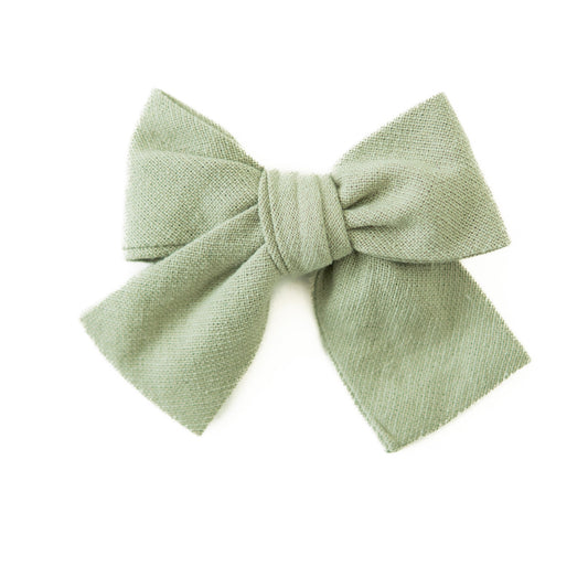 Sage Petite Hair Bow