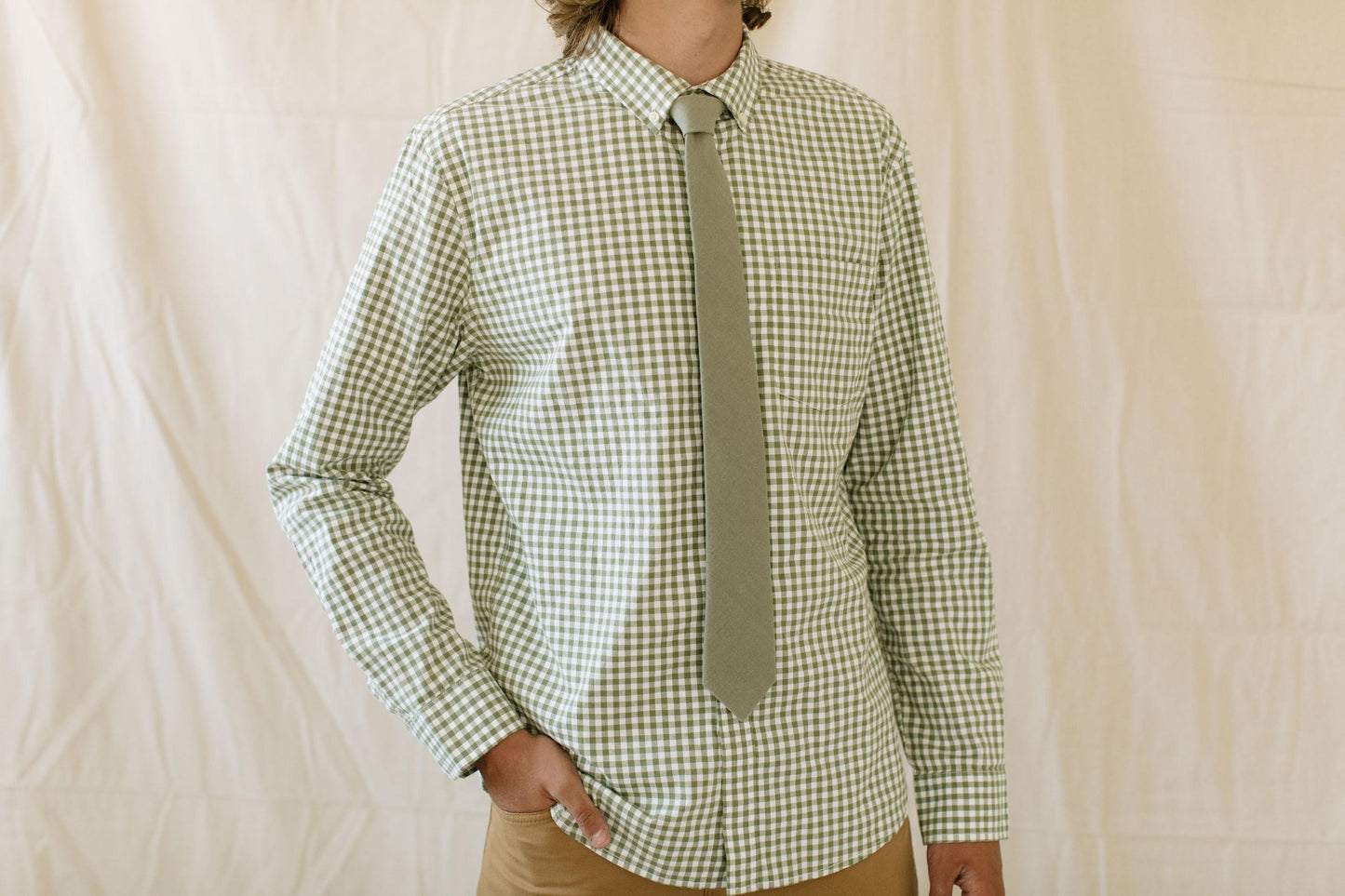 Sage - Men's Tie