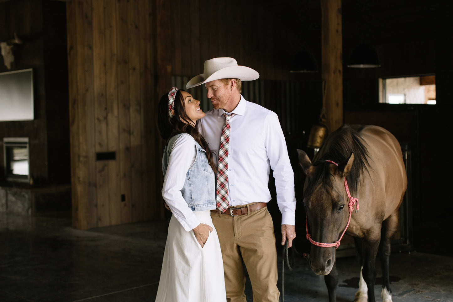 Saint Nick Knotted Headband