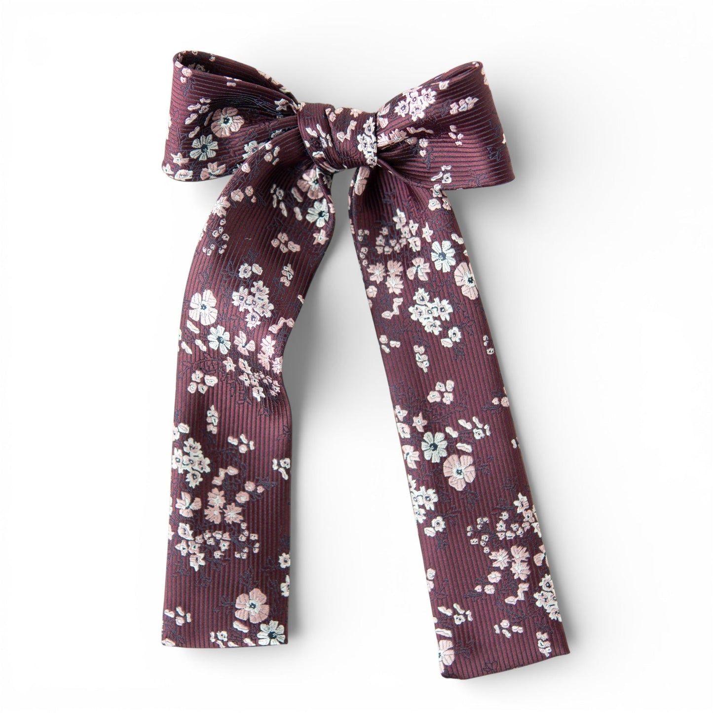 Sangria Floral - Lady Hair Bow