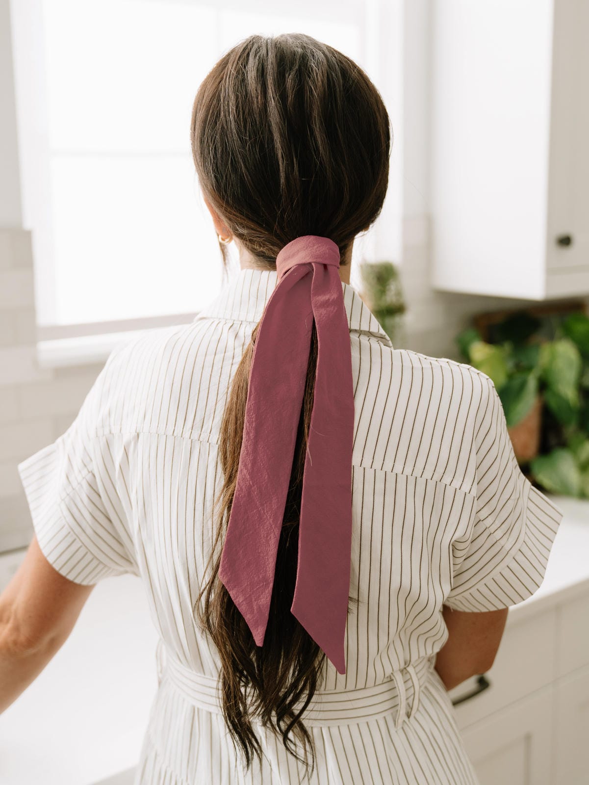 Sangria Floral - Hair Sash