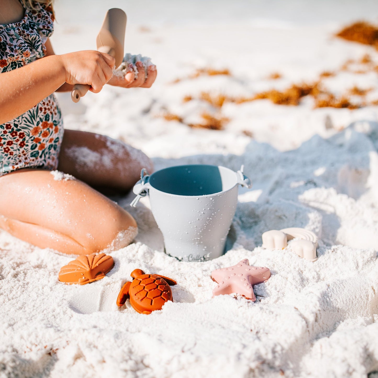 Hudson Silicone Beach Toy Set - Spring Remix