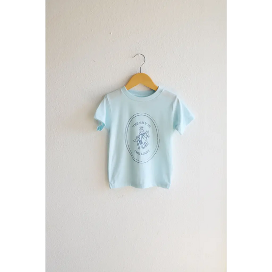 Skies The Limit Rodeo Graphic T-Shirt for Kids