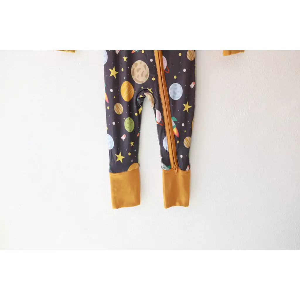 Outer Space Explorer Bamboo Baby Sleeper