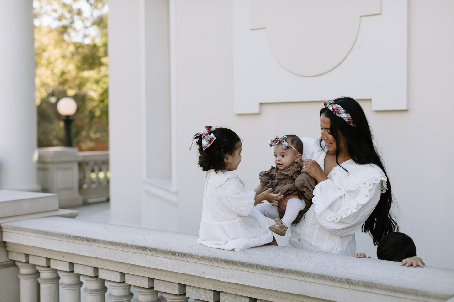 Saint Nick Knotted Headband