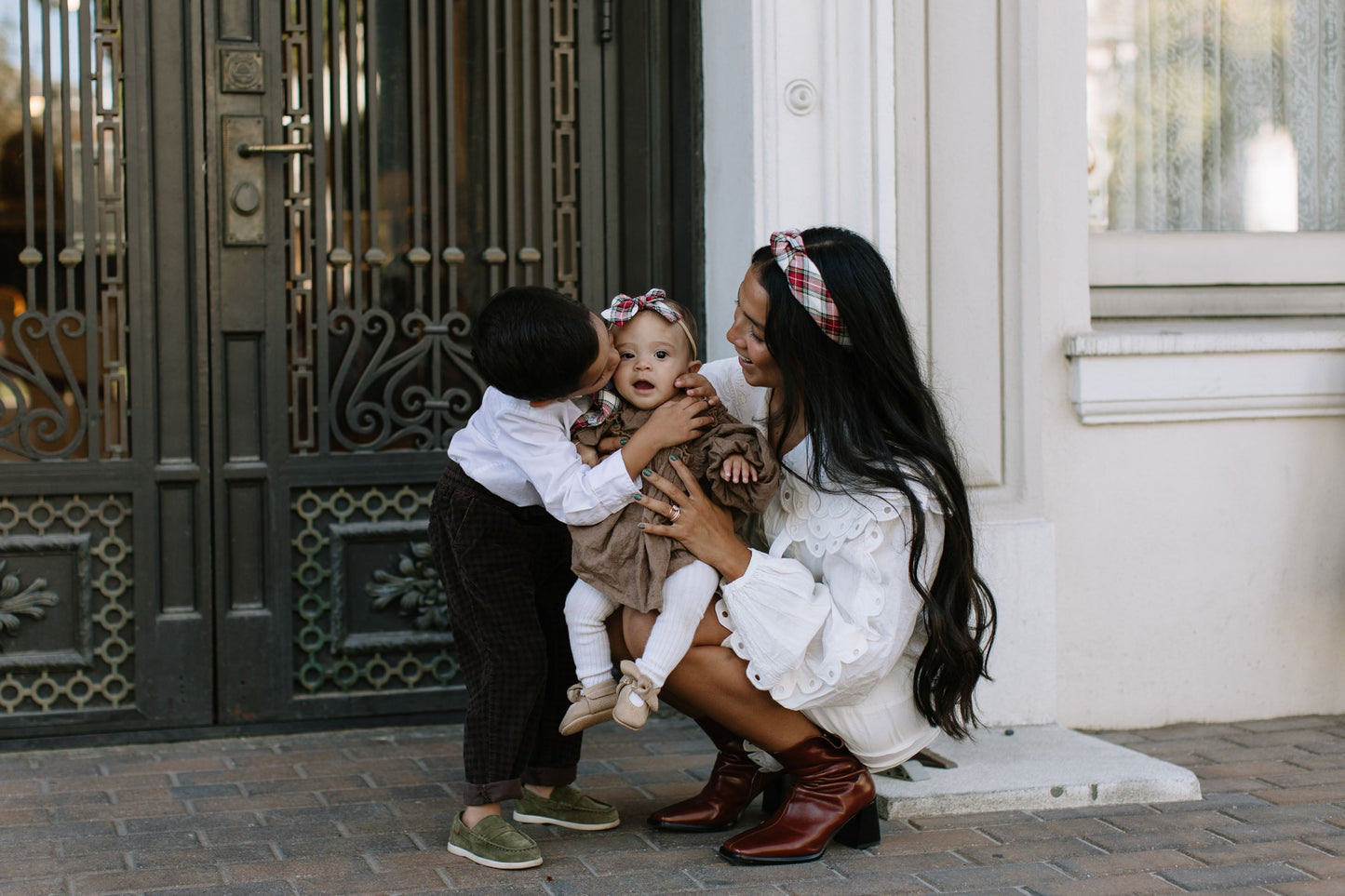 Saint Nick Petite Hair Bow