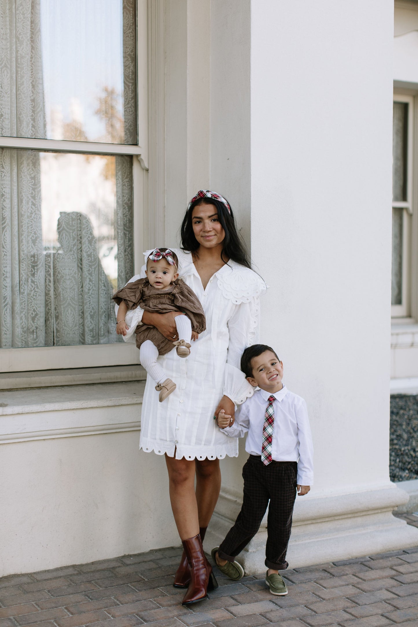 Saint Nick Petite Hair Bow