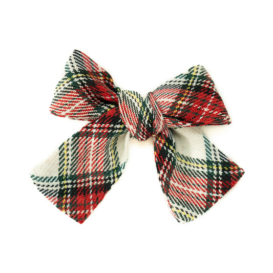 Saint Nick Petite Hair Bow