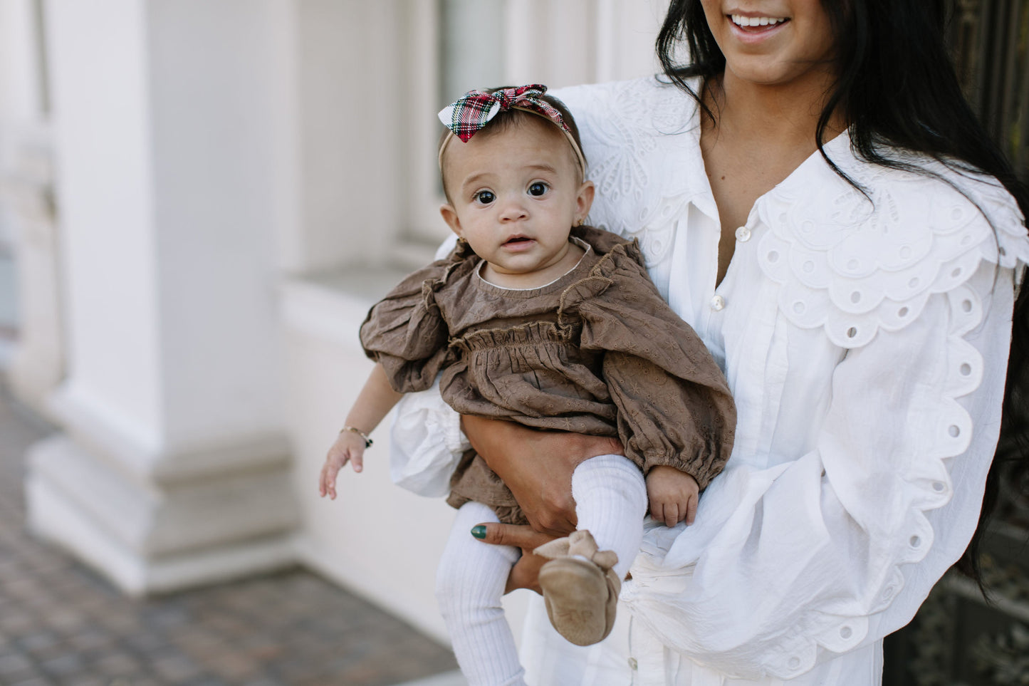 Saint Nick Petite Hair Bow