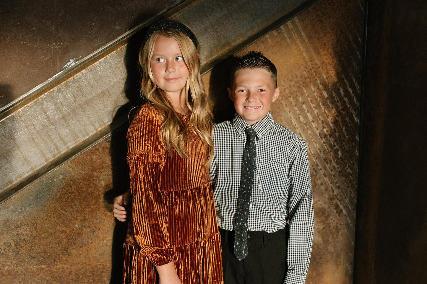 Starry Night - Knotted Headband