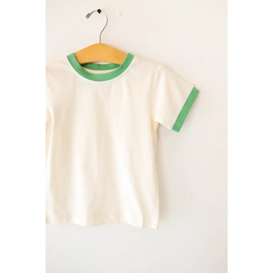 The Everyday Ringer Tee in Green