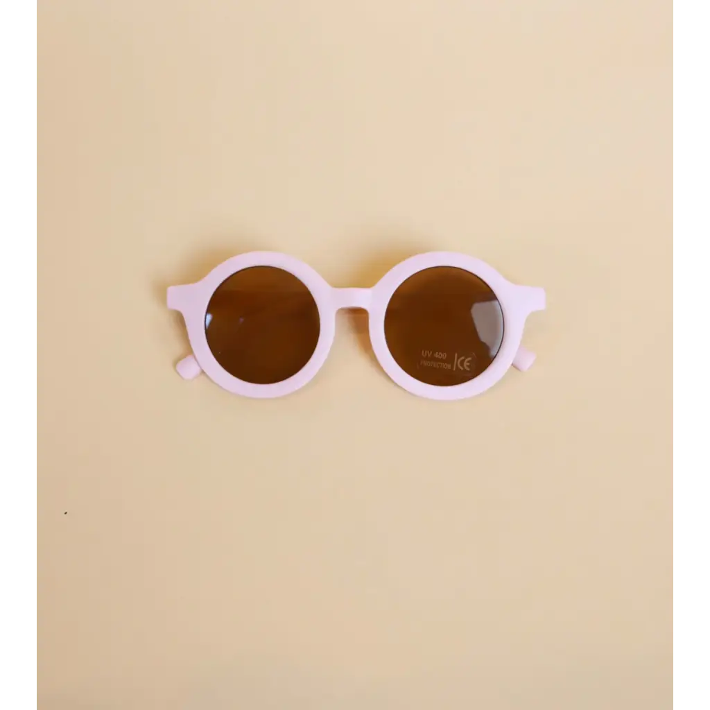 Round Retro Sunglasses for Kids | Mauve Purple