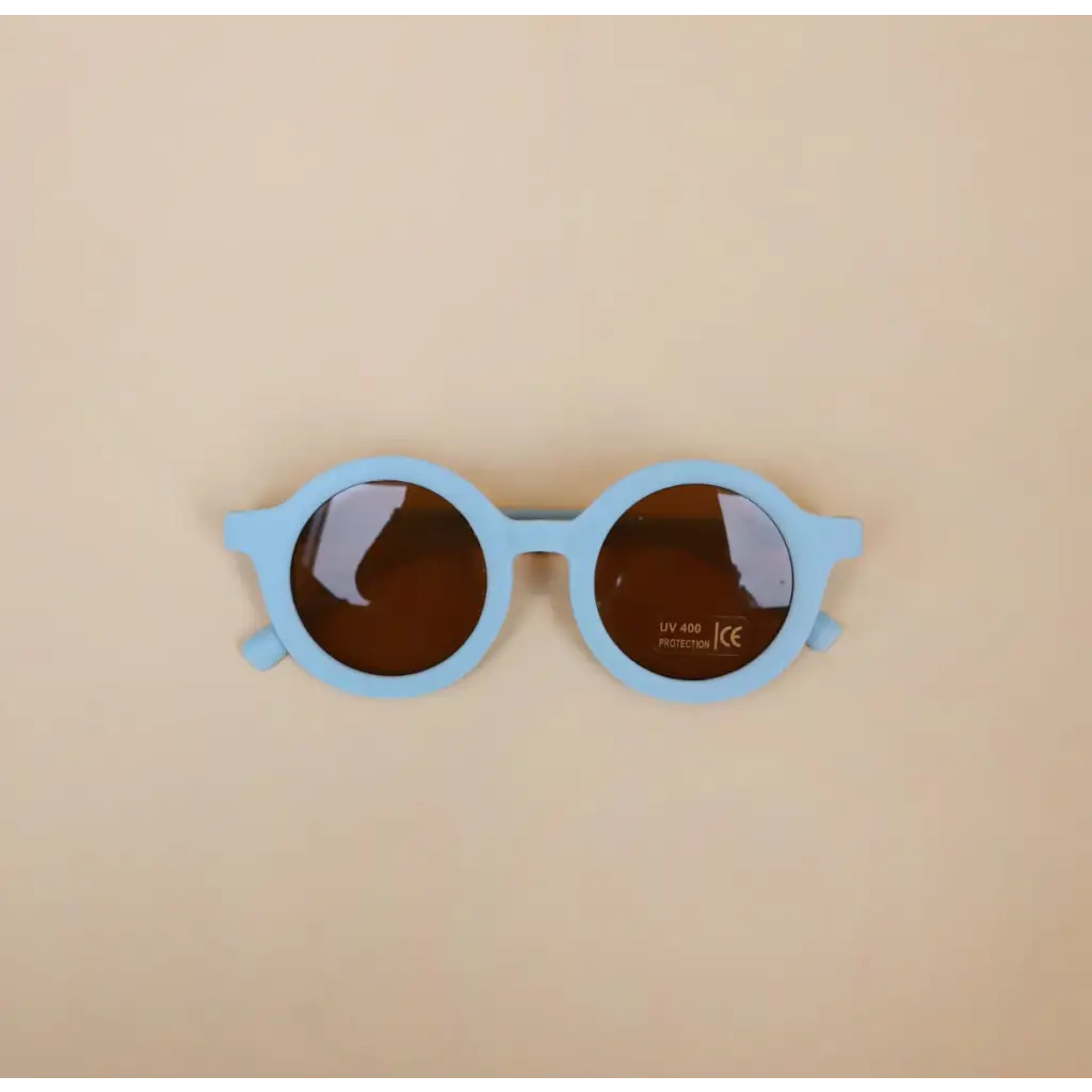Round Retro Sunglasses for Kids | Mauve Purple