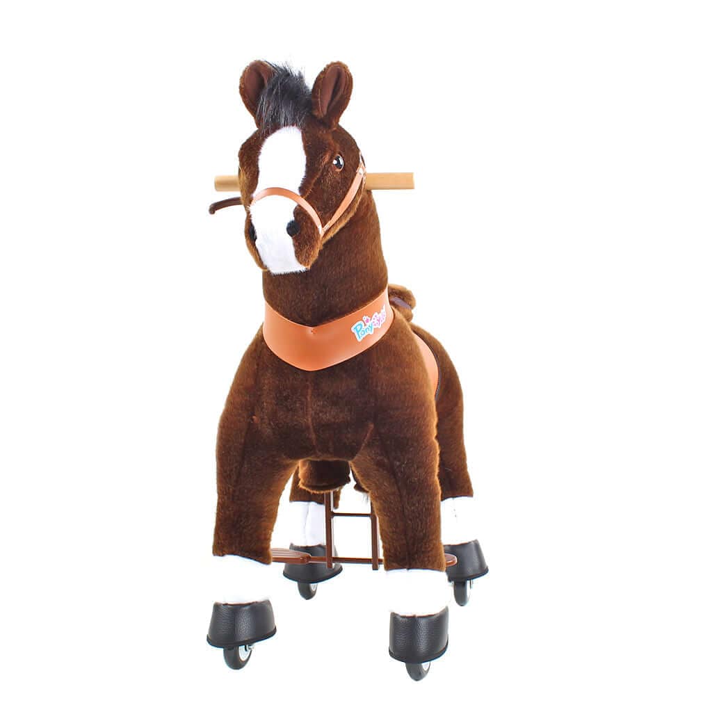 Model U® Horse Ride-On Toy Age 4–7 – Chocolate