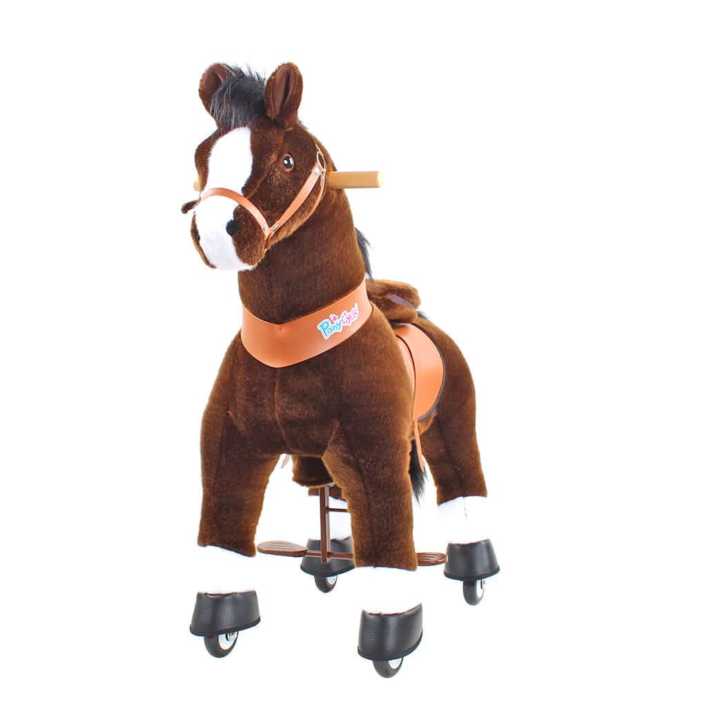 Model U® Horse Ride-On Toy Age 4–7 – Chocolate