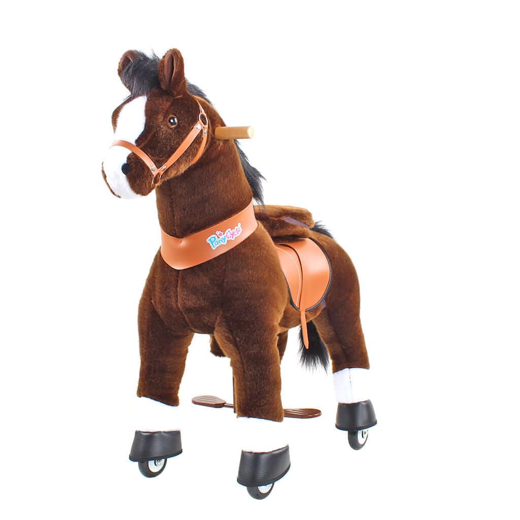 Model U® Horse Ride-On Toy Age 4–7 – Chocolate