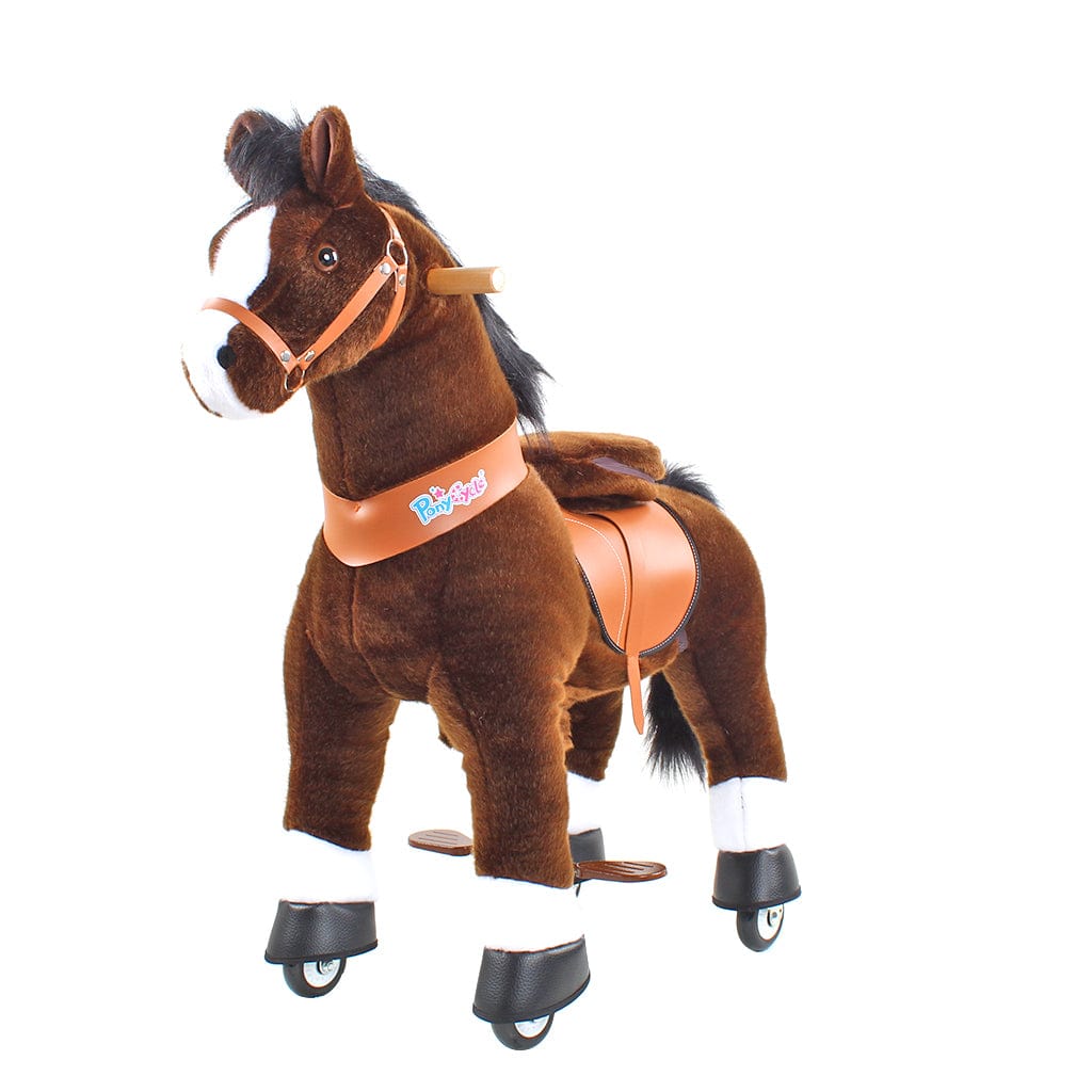 Model U® Horse Ride-On Toy Age 4–7 – Chocolate