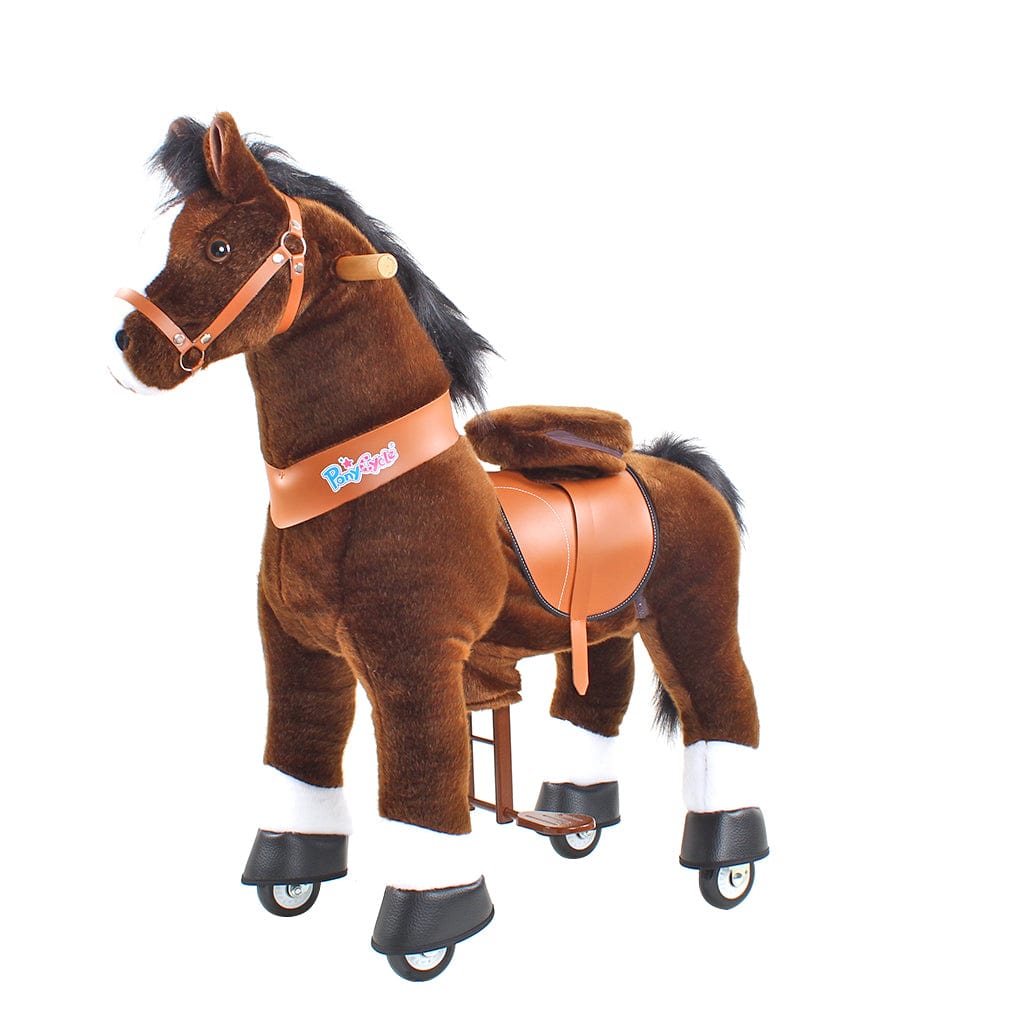 Model U® Horse Ride-On Toy Age 4–7 – Chocolate