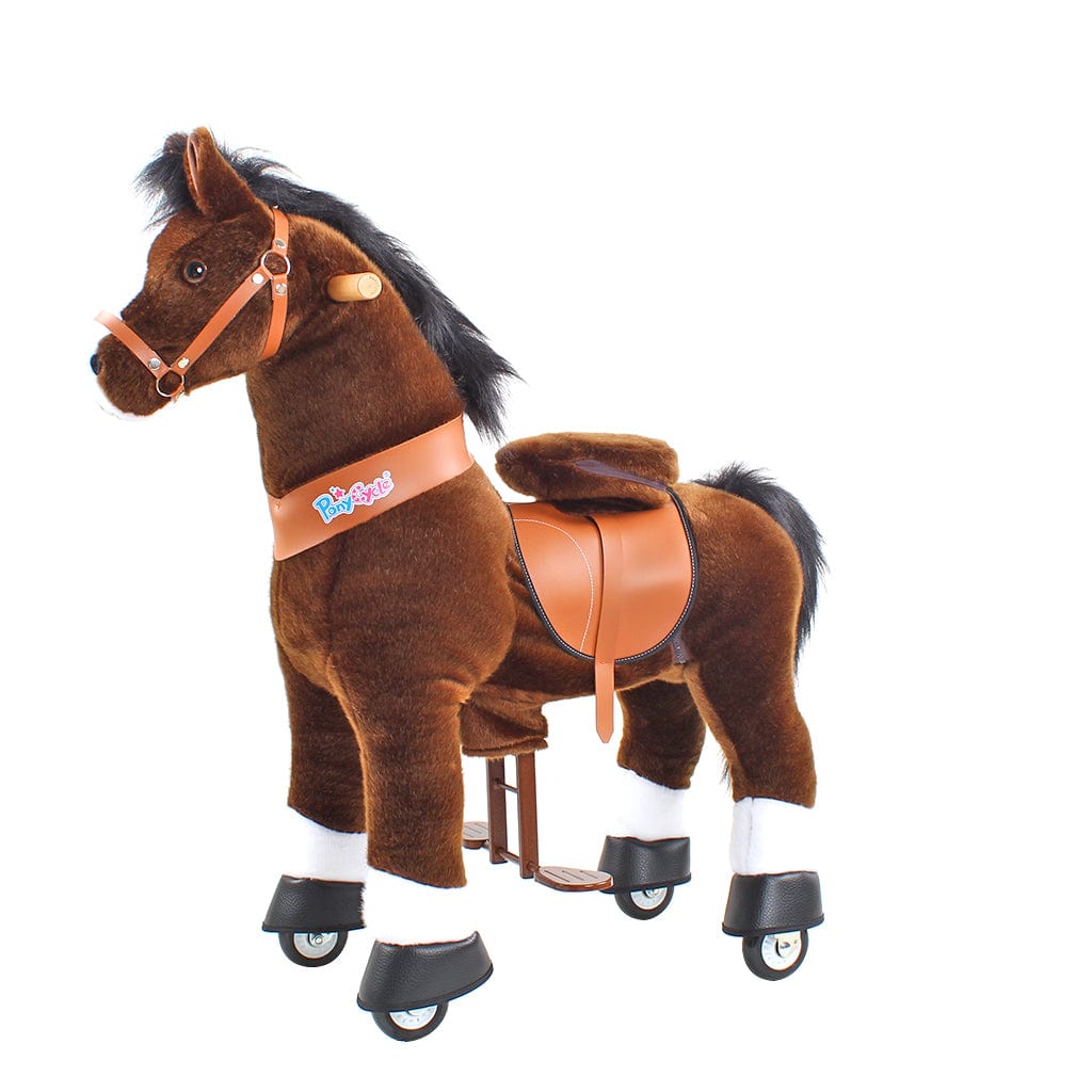 Model U® Horse Ride-On Toy Age 4–7 – Chocolate